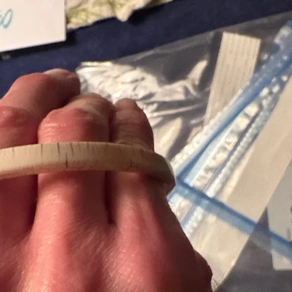 Vintage Elegant Simplicity with this IVORY bracelet. Not Plastic